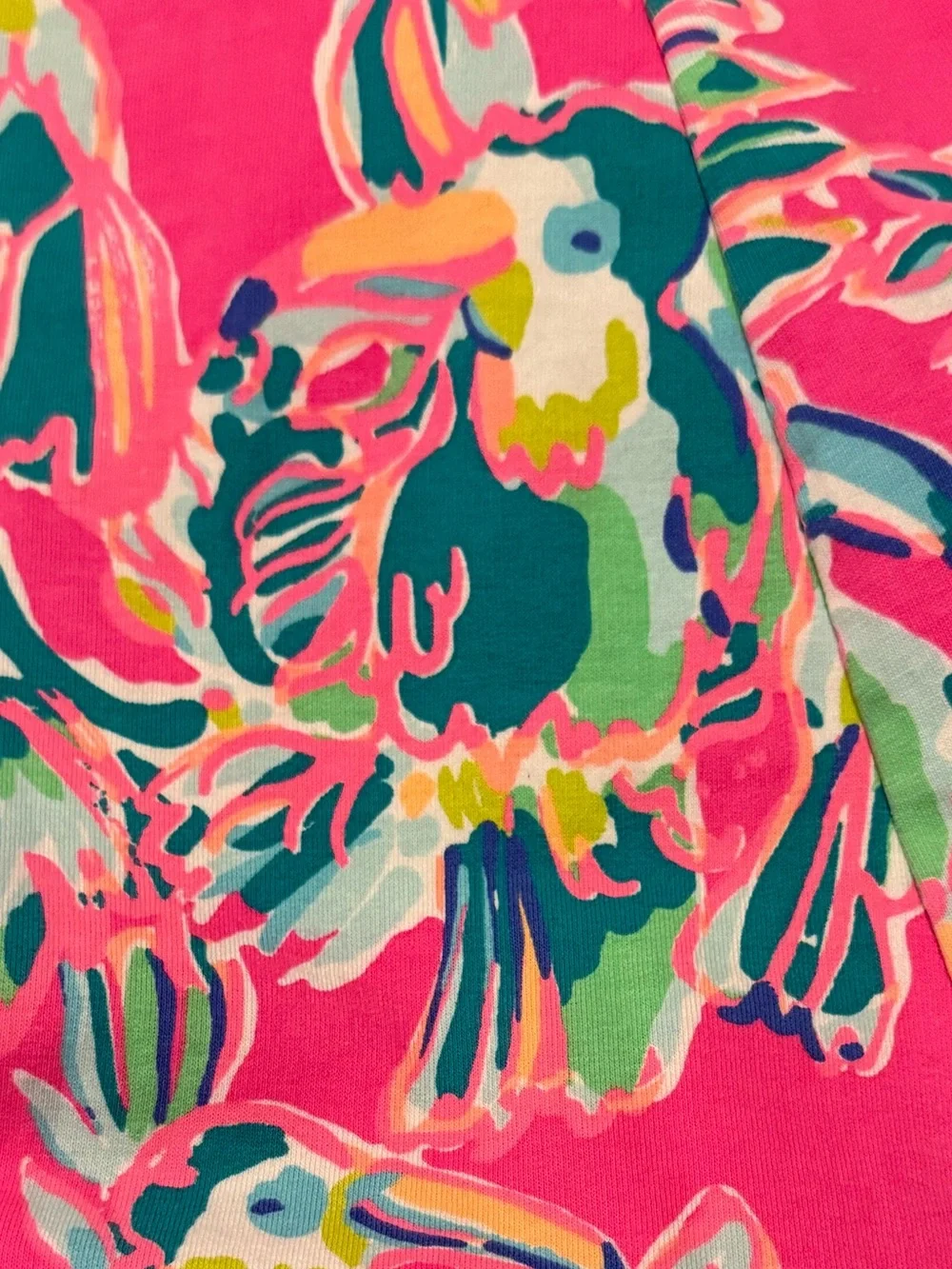 Lilly Pulitzer Dahlia Fit & Flare Dragonfruit Toucan Dress S - Picture 6 of 8